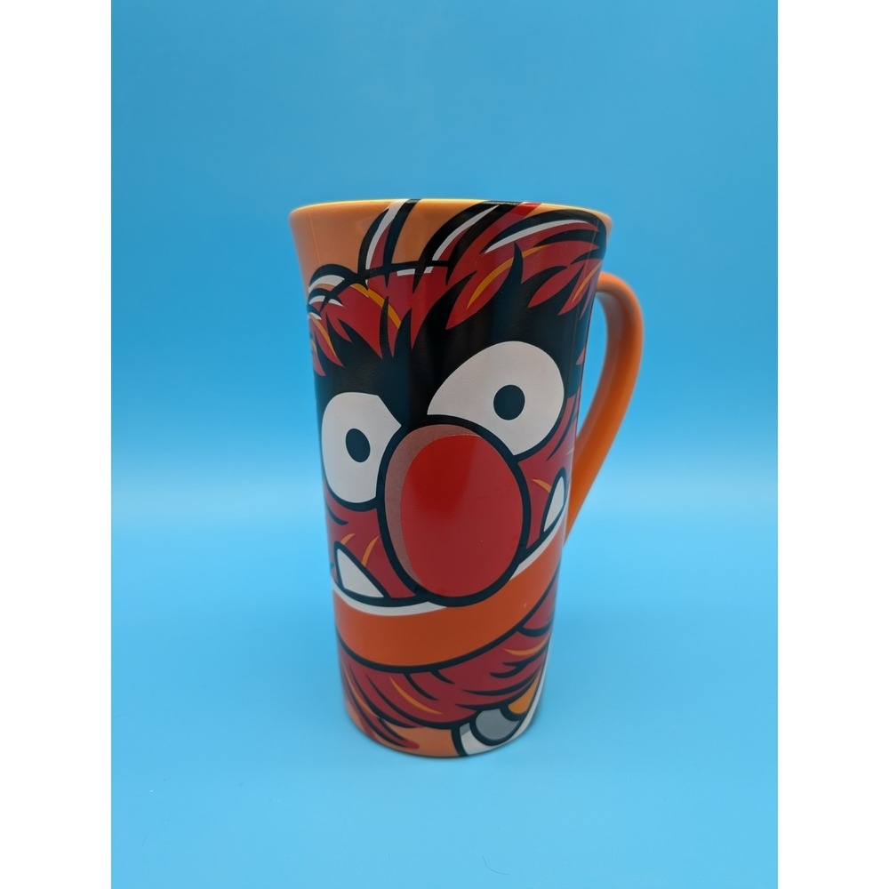 Disney Store The Muppets Animal Face 16oz Tall 6" Latte Ceramic Mug